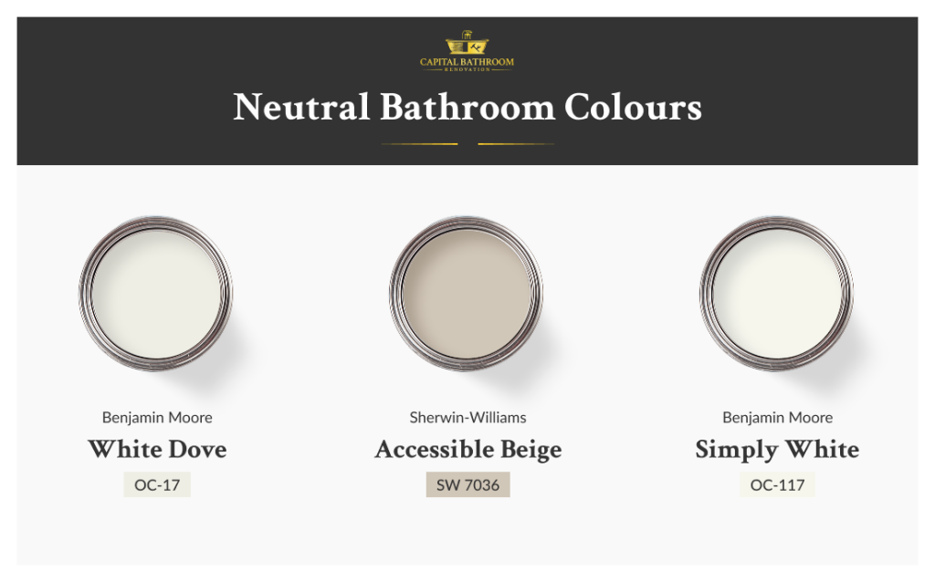 Bathroom color trends: Neutral tones for a timeless and serene bathroom design